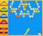 Golden ball shooter online golyós játék